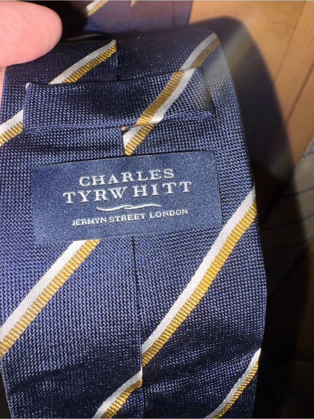 Charles Tyrwhitt Three-Tie Set – Navy, Cream, Red/Black Check